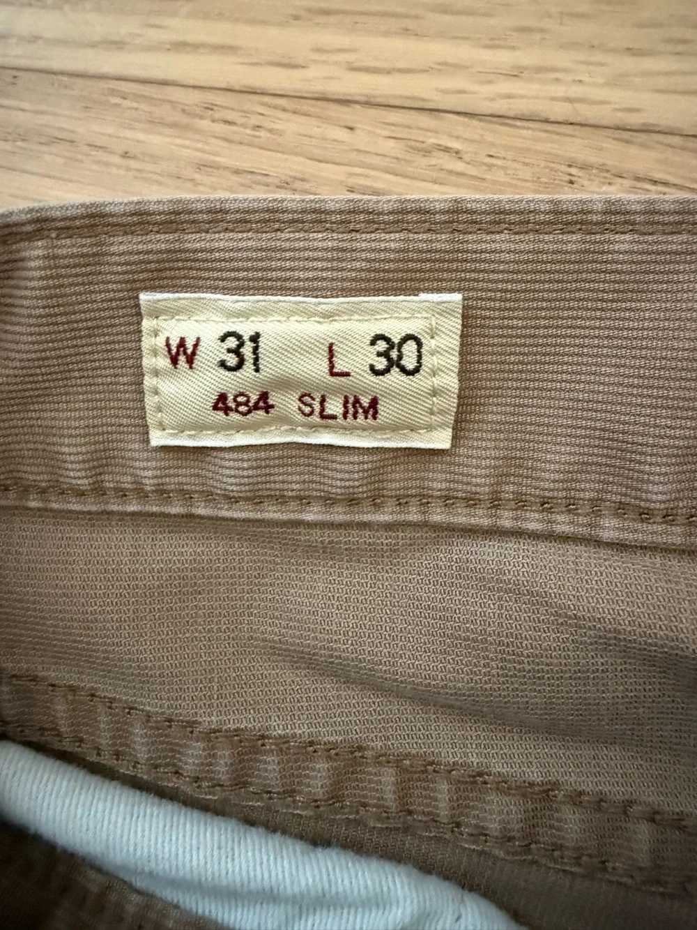 J Crew Men’s 31 x 30 Khaki Chino Pants Slim Fit